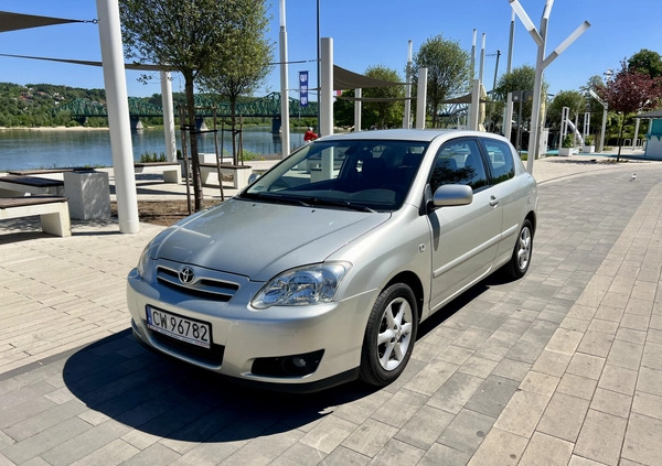 Toyota Corolla cena 12500 przebieg: 191000, rok produkcji 2005 z Włocławek małe 79